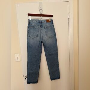 Madewell Women's Straight Leg Jeans - Light Blue